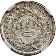 20 Grana - Ferdinando IV, Italy, 1790-1798 reverse image