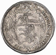 ½ Thaler - Markus Sittikus von Hohenems obverse image