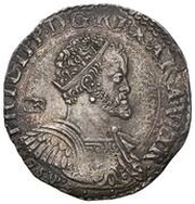 ½ Ducato - Felipe II radiate head obverse image