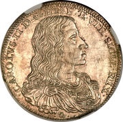 ½ Ducato - Carlo II obverse image