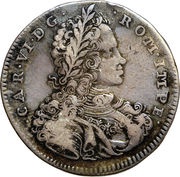½ Ducato - Carlo VI obverse image