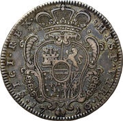 ½ Ducato - Carlo VI, Italy, 1715-1731 reverse image