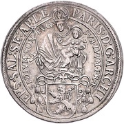 ½ Thaler Madonna - Paris von Lodron obverse image