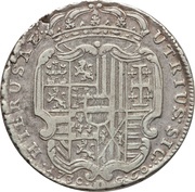 60 Grana - Carlo VI, Italy, 1730-1733 reverse image