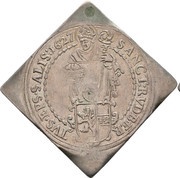 ½ Thaler Madonna - Paris von Lodron, Austria, 1626-1627 reverse image