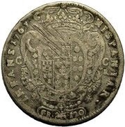 1 Piastra - Ferdinando IV, Italy, 1766-1767 reverse image