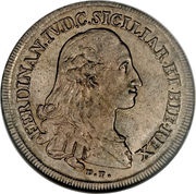 120 Grana - Ferdinando IV obverse image