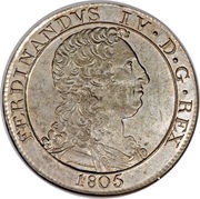 120 Grani - Ferdinando IV obverse image
