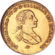 2 Ducati - Ferdinando IV obverse image