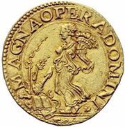 4 Scudi d'Oro - Carlo V reverse image