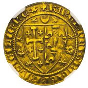 Salut d'Oro - Carlo I, Italy, 1266-1278 reverse image