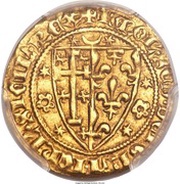 Saluto d'Oro - Carlo II, Italy, 1285-1309 reverse image