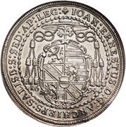 ½ Thaler - Johann Ernst von Thun obverse image
