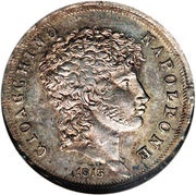 1 Lira - Joachim Murat obverse image