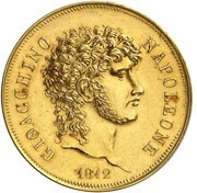 2 Lire - Joachim Murat Gold pattern obverse image