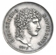 2 Lire - Joachim Murat Silver pattern obverse image