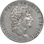 5 Lire - Joachim Murat Pattern obverse image