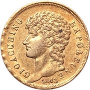 40 Lire - Joachim Murat obverse image