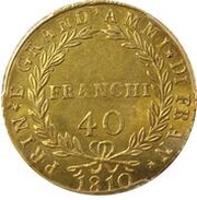 40 Franchi - Joachim Murat reverse image