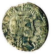 1 Parpagliola - Alessandro Farnese Young Bust, Italy, 1586-1592 reverse image