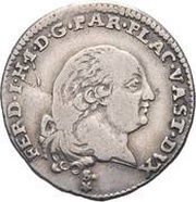 3 Lire - Ferdinando di Borbone obverse image