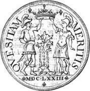 1 Ducatone - Ranuccio Farnese II, Italy, 1660-1677 reverse image