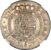 1 Ducaton - Ferdinando di Borbone, Italy, 1784 reverse image