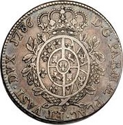 1 Ducaton - Ferdinando di Borbone, Italy, 1786-1790 reverse image
