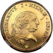 4 Doppie - Ferdinando di Borbone obverse image
