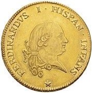 8 Doppie - Ferdinando di Borbone obverse image