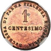 1 Centesimo - Maria Luigia, Italy, 1830 reverse image