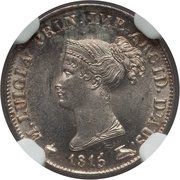 5 Soldi - Maria Luigia obverse image