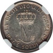 5 Soldi - Maria Luigia, Italy, 1815-1830 reverse image