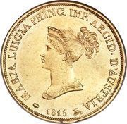 20 Lire - Maria Luigia obverse image