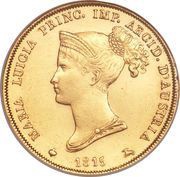 40 Lire - Maria Luigia obverse image