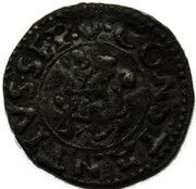 1 Quattrino Costanzo Sforza obverse image