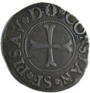 Terzo di Grosso - Constanzo I Sforza obverse image