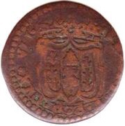 1 Sesino - Duke Fancisco Farnese, Italy, 1709 reverse image
