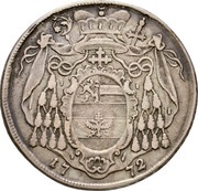 ½ Thaler - Hieronymus von Colloredo, Austria, 1772 reverse image