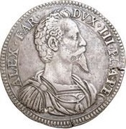 1 Scudo - Alessandro Farnese obverse image