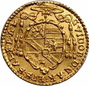 ¼ Ducat - Guidobald von Thun obverse image
