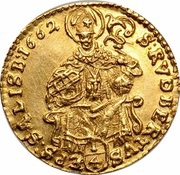 ¼ Ducat - Guidobald von Thun, Austria, 1654-1668 reverse image