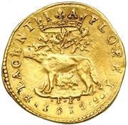 2 Doppie - Ranuccio I, Italy, 1601-1622 reverse image