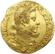 2 Doppie - Odardo Farnese obverse image
