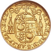 ¼ Ducat - Max Gandolf von Kuenburg obverse image