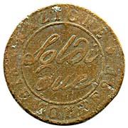2 Soldi Subalpine Republic obverse image