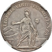 ¼ Scudo obverse image