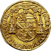 ¼ Ducat - Johann Ernst von Thun obverse image