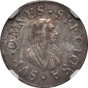 ½ Giulio / 1 Grosso - Cosimo III reverse image