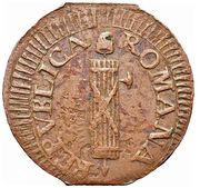 2 Baiocchi With date obverse image